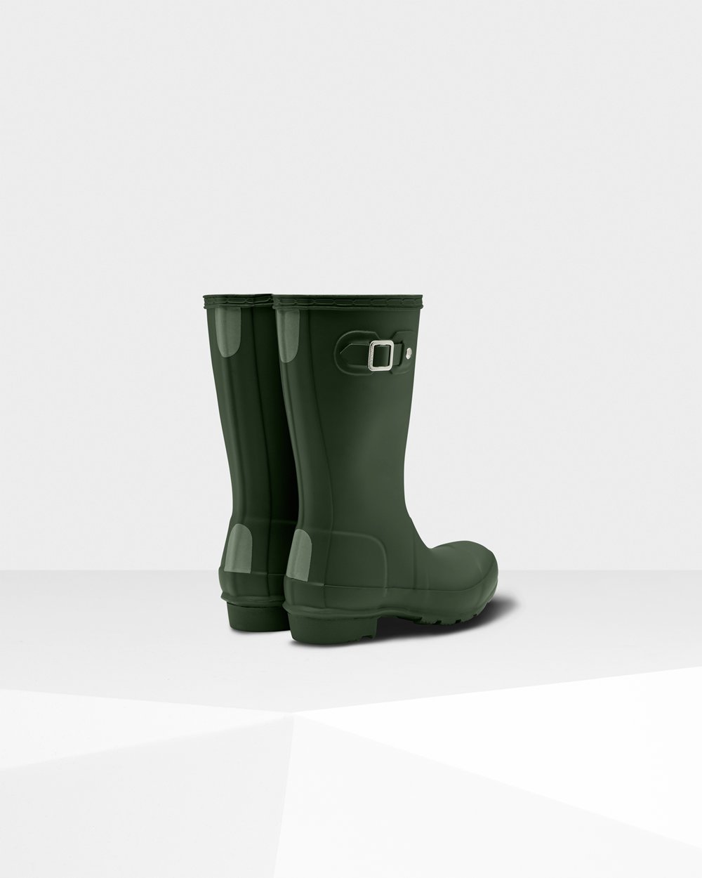 Kids Rain Boots - Hunter Original Big (73THPRQDX) - Green